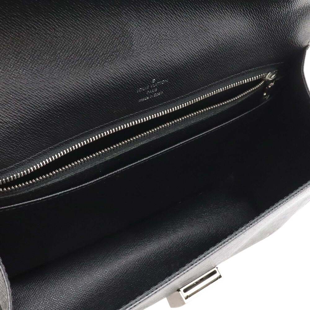 LOUIS VUITTON Louis Vuitton Taiga Selenga Second Bag Clutch Leather Ardoise B... - Picture 7 of 9